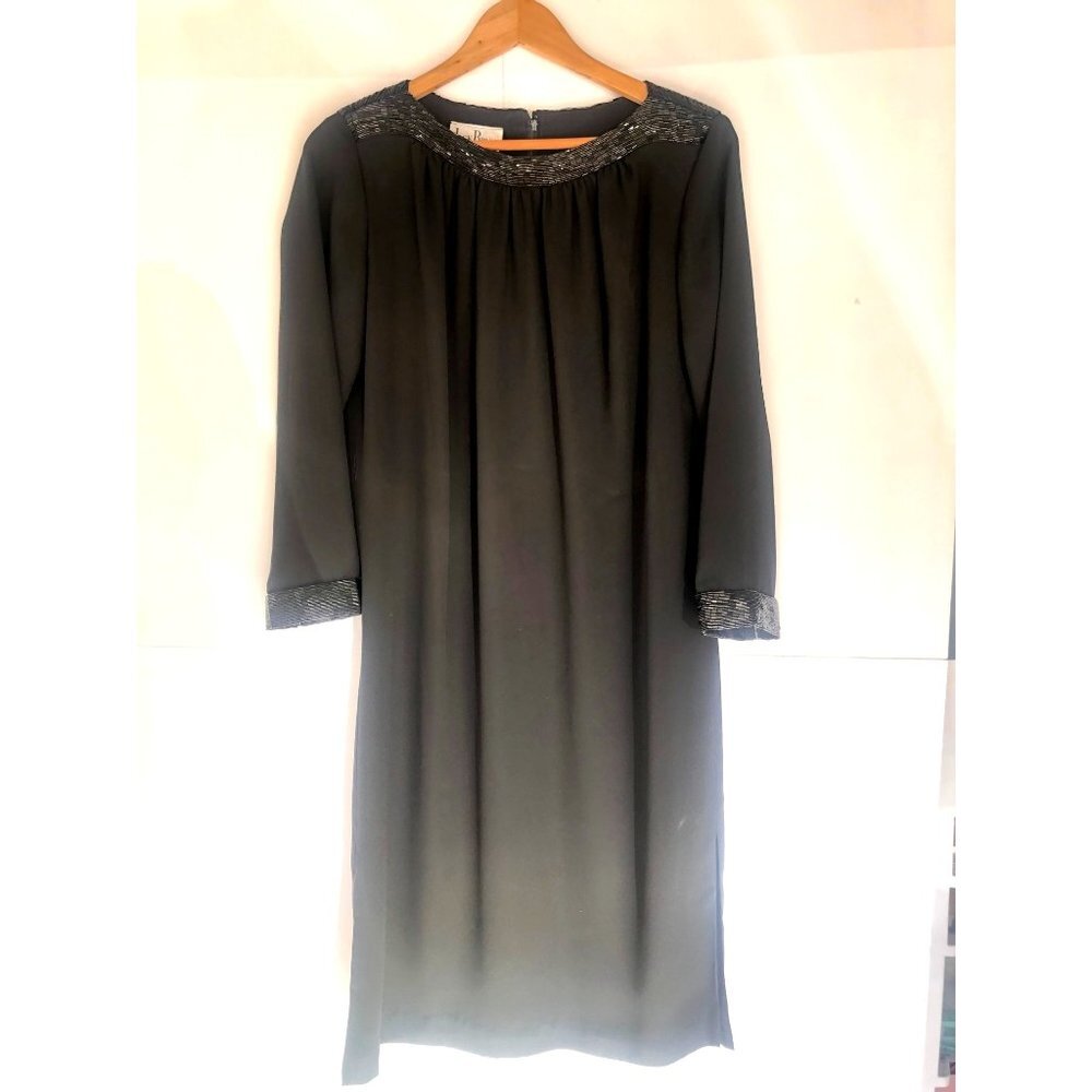 Jack Bryan Black dress embellished Black Ladies Dress